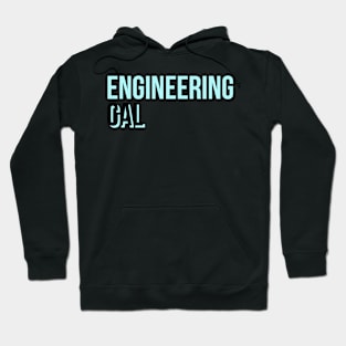 Engineering Gal in black and blue Hoodie